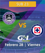 Mazatlán vs Cruz Azul Sub 23