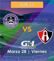 Mazatlán vs Atlas Sub 23