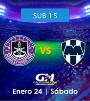 Mazatlán vs Monterrey SUB 15