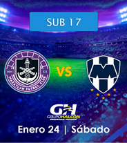 Mazatlán vs Monterrey SUB 17