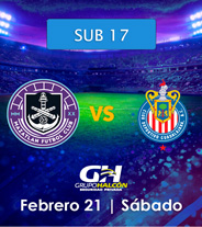 Mazatlán vs Guadalajara SUB 17