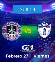 Mazatlán vs Pachuca SUB 19