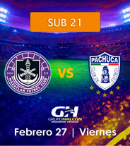 Mazatlán vs Pachuca SUB 21