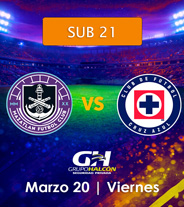 Mazatlán vs Cruz Azul SUB 21