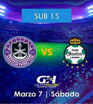 Mazatlán vs Santos SUB 15