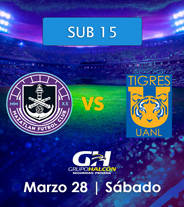 Mazatlán vs Tigres SUB 15