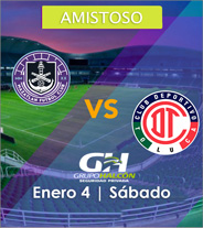 Mazatlán vs Toluca Amistoso 